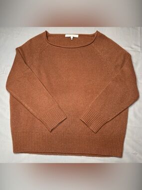 Naked Cashmere Women's Brown Cashmere Crewneck Sweater Size XS